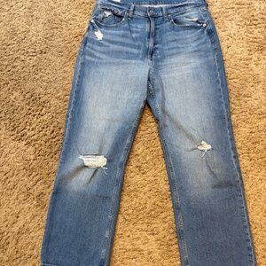 Gap Loose High Rise Jeans Blue Women's 31/12s
